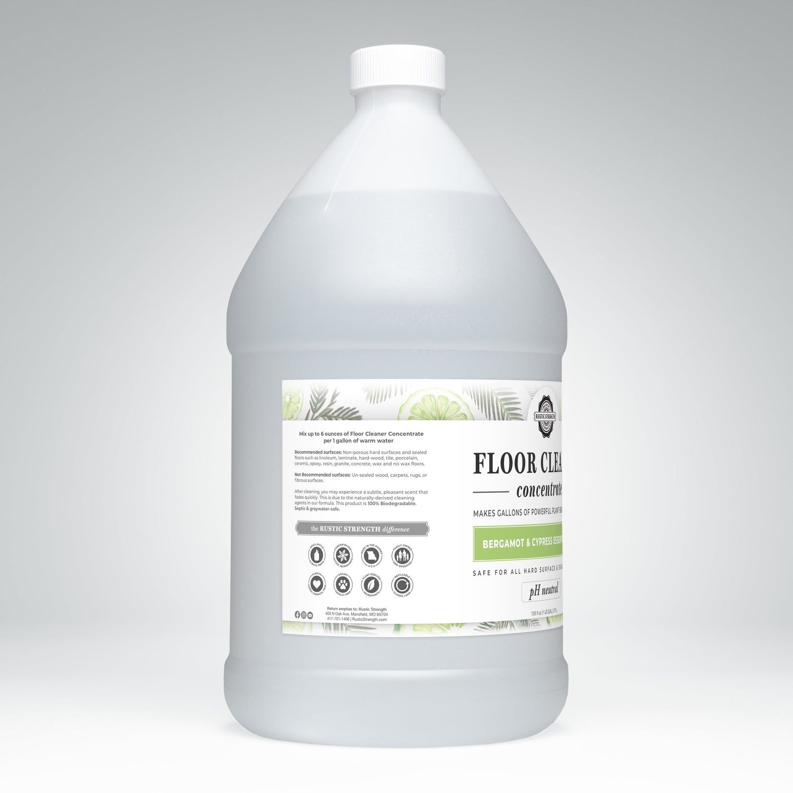 Floor Cleaner Concentrate | Bergamot & Cypress