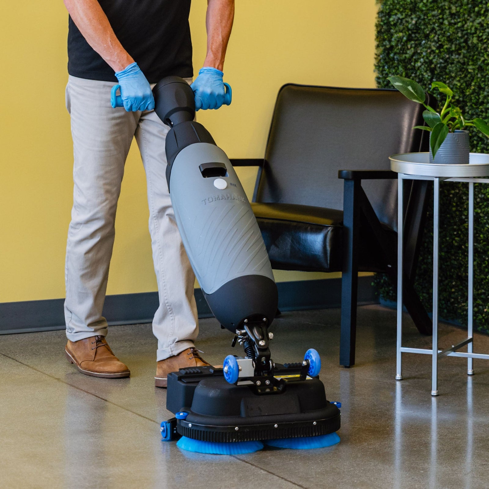 Electric Floor Scrubber