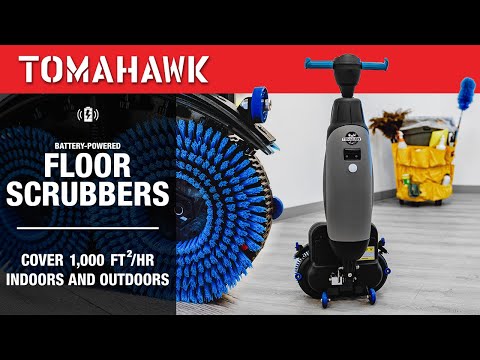 Electric Floor Scrubber