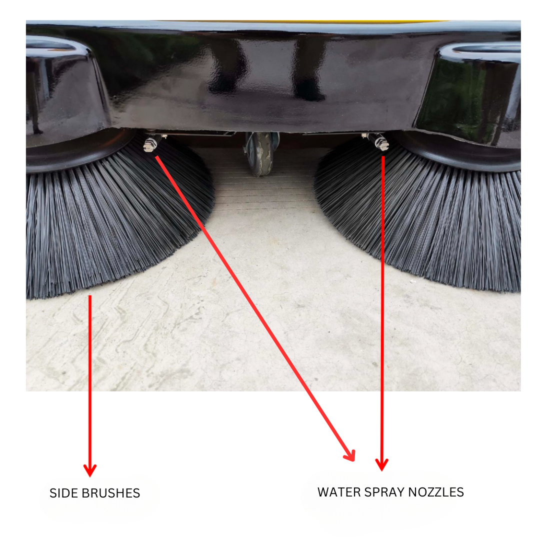 41" Battery Powered Walk-behind Floor Sweeper