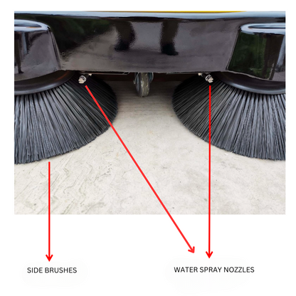 41" Battery Powered Walk-behind Floor Sweeper