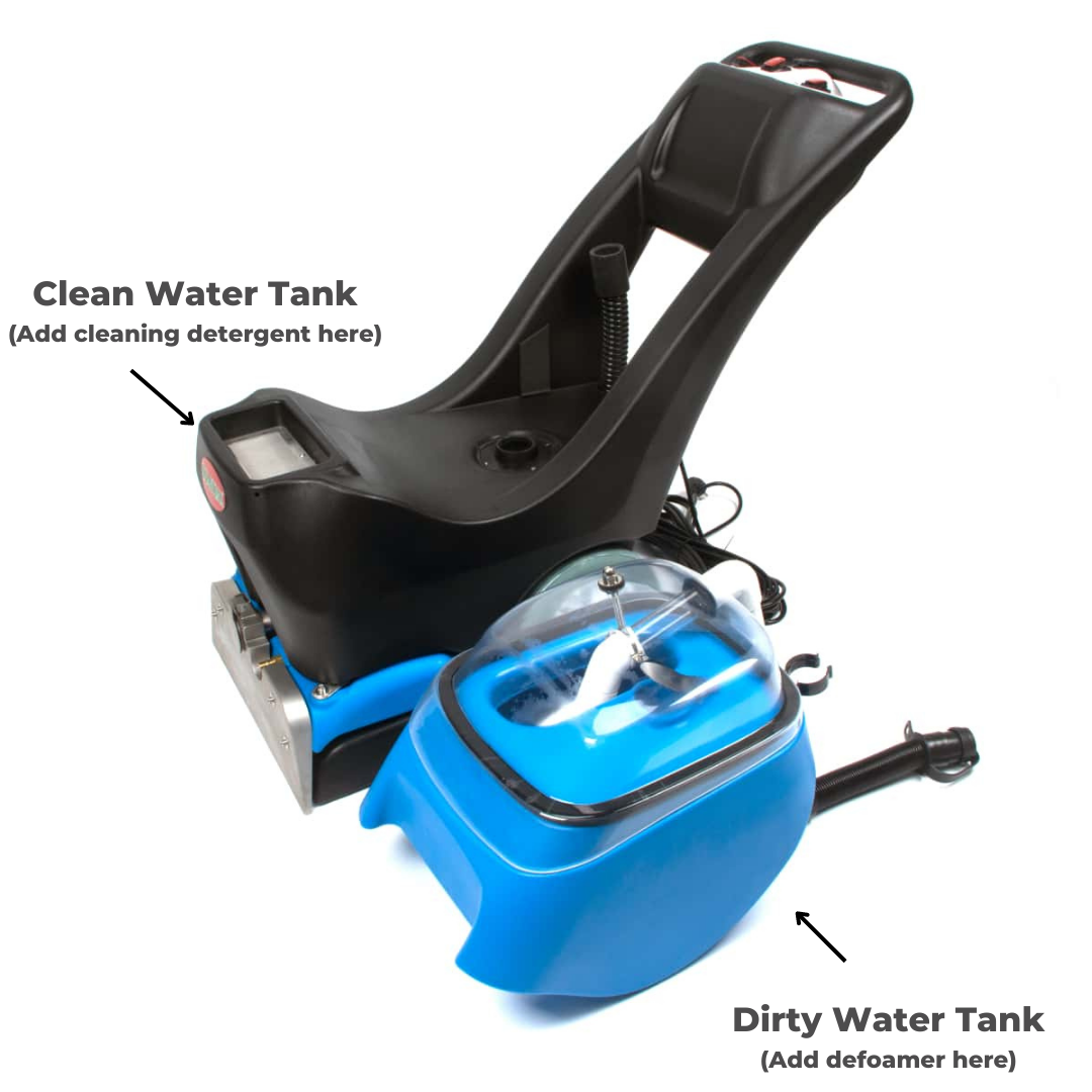 Commercial Carpet Extractor &amp; Spotter