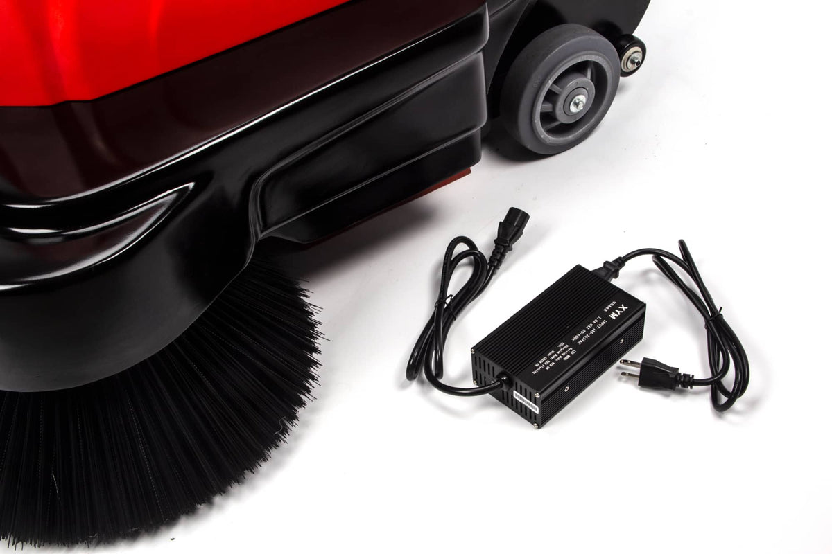 41" Battery Powered Walk-behind Floor Sweeper