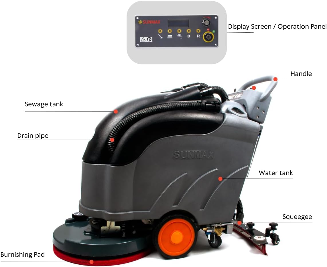 Self-Propelled Floor Scrubber