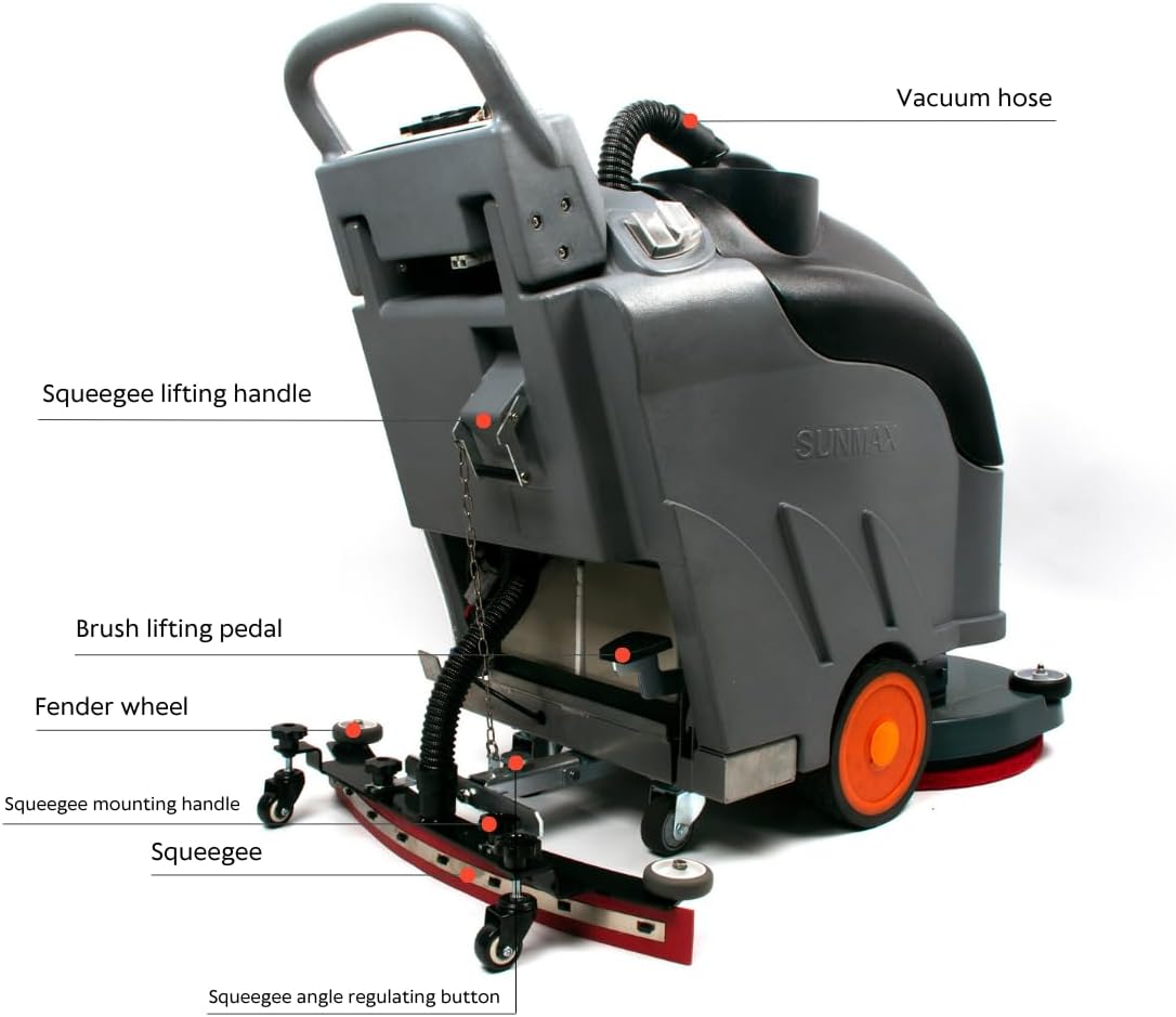 Self-Propelled Floor Scrubber