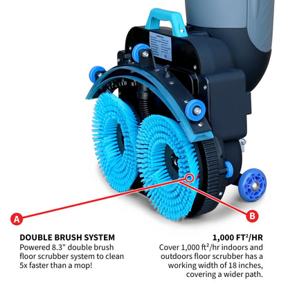 Electric Floor Scrubber