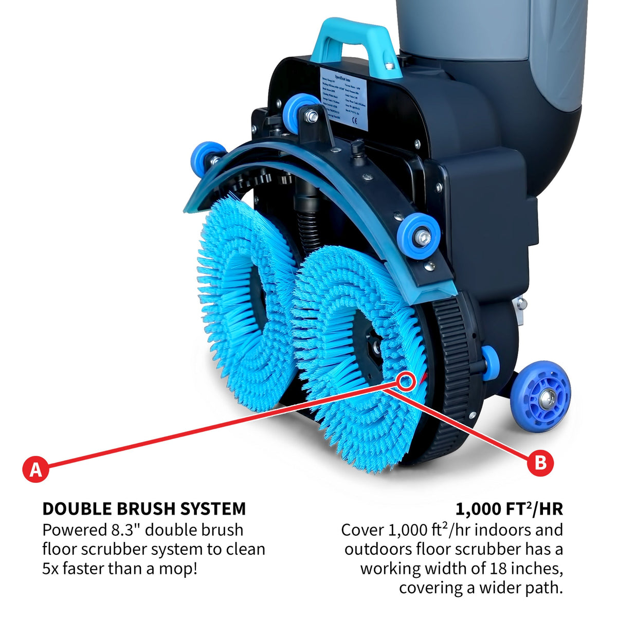 Electric Floor Scrubber
