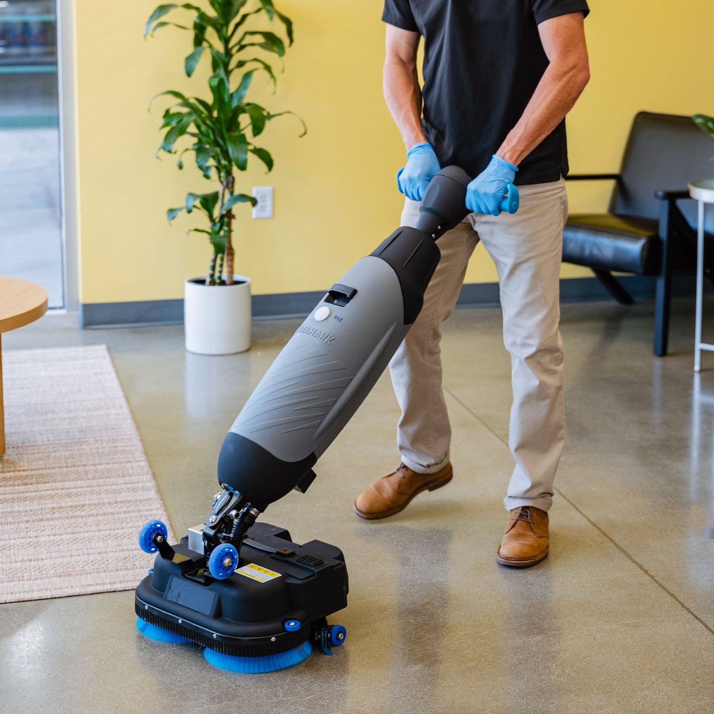 Electric Floor Scrubber