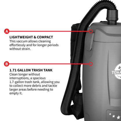 Commercial Backpack Vacuum
