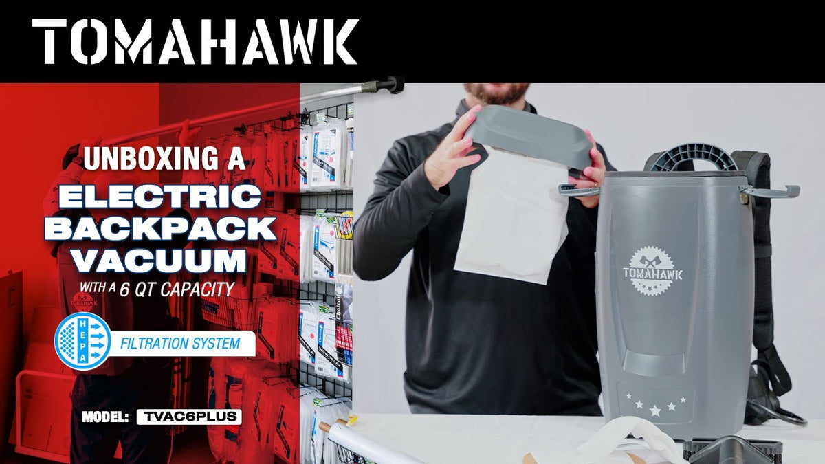 Commercial Backpack Vacuum