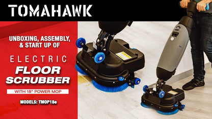 Electric Floor Scrubber