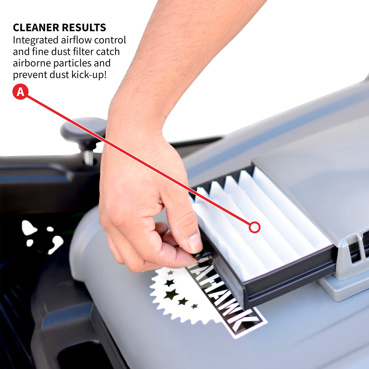 Commercial 38" Push Sweeper