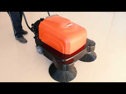 41" Battery Powered Walk-behind Floor Sweeper
