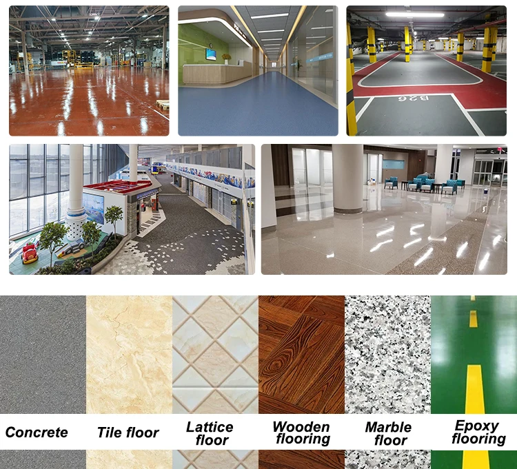 17" Walk-behind Floor Scrubber